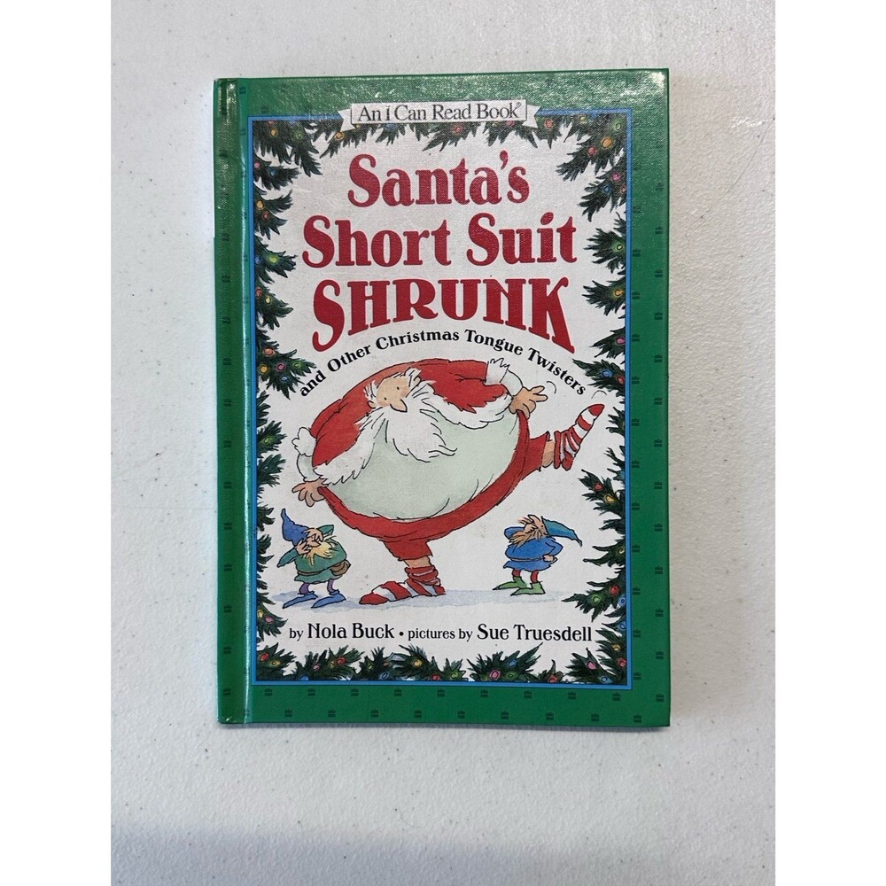 Santa’s Short Suit Shrunk I Can Read Book Christmas Tongue Twisters